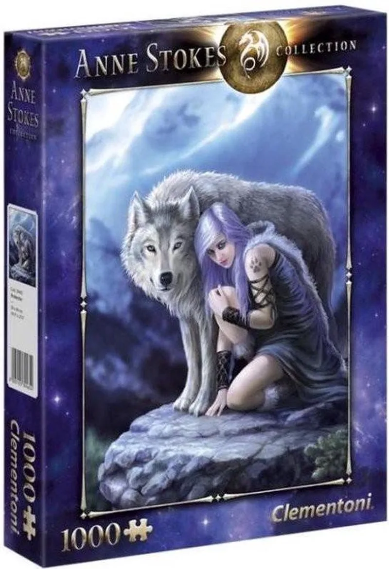 Puzzel 1000 Stukjes - Anne Stokes - Protector - Puzzel Voor Volwassenen van Clementoni, editie Multi kleur – doos