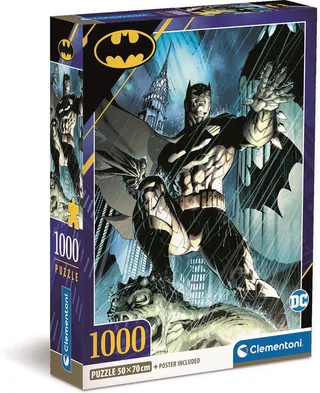 Puzzel - 1000 Stukjes - Batman 2020 - Vanaf 14 jaar - High Quality Collection from Clementoni, Multicolour edition – box 1 of 2