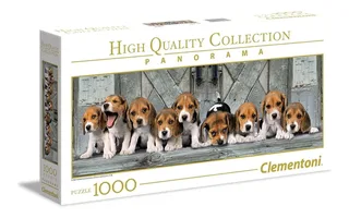 le Puzzle européen Made in Italie Puzzle Les Beagles - 1000 pièces de Clementoni, édition Multicolore – boîte 2 sur 2
