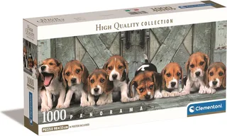 le Puzzle européen Made in Italie Puzzle Les Beagles - 1000 pièces de Clementoni, édition Multicolore – boîte 1 sur 2