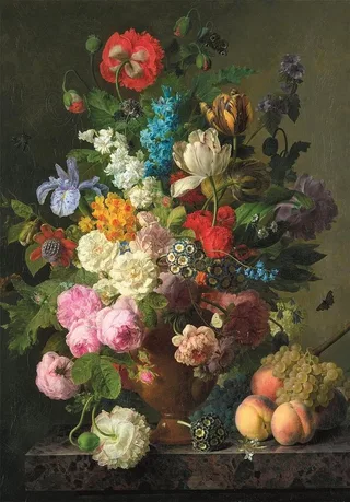 Puzzel - 1000 Stukjes - Bowl of Flowers - Puzzel Voor Volwassenen de Clementoni, édition Multicolore – boîte 2 sur 5