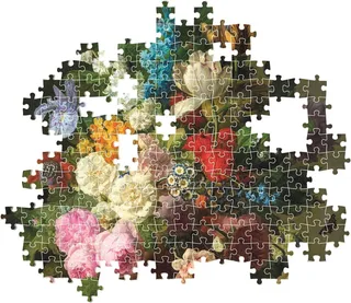 Puzzel - 1000 Stukjes - Bowl of Flowers - Puzzel Voor Volwassenen de Clementoni, édition Multicolore – boîte 4 sur 5