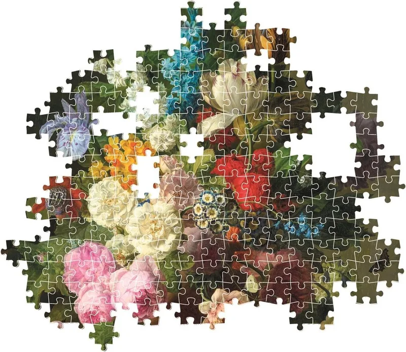 Puzzel - 1000 Stukjes - Bowl of Flowers - Puzzel Voor Volwassenen de Clementoni, édition Multicolore – boîte 4 sur 5