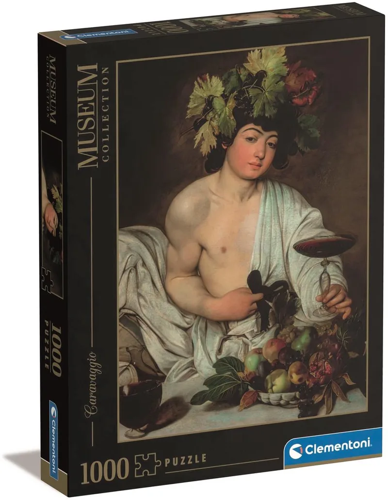 Puzzel - 1000 Stukjes - Caravaggio Bacchus - Puzzel Voor Volwassenen van Clementoni, editie Multi kleur – doos