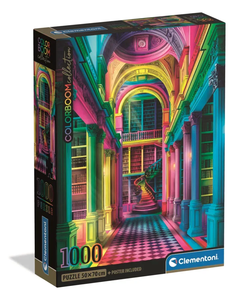 le Puzzle européen Made in Italie Puzzle Colorboom de Clementoni, édition Multicolore – boîte 2 sur 2