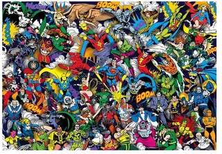 Puzzel - 1000 Stukjes - DC Comics Justice League - Puzzel Voor Volwassenen van Clementoni, editie Meerkleurig – doos 1 van 2