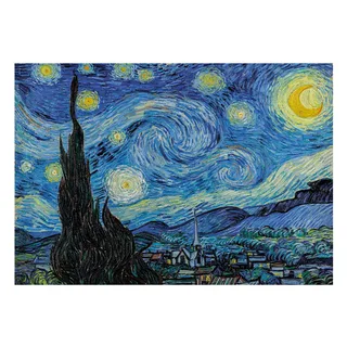 La Noche Estrellada Pussel de Clementoni, édition Multicolore – boîte 2 sur 2