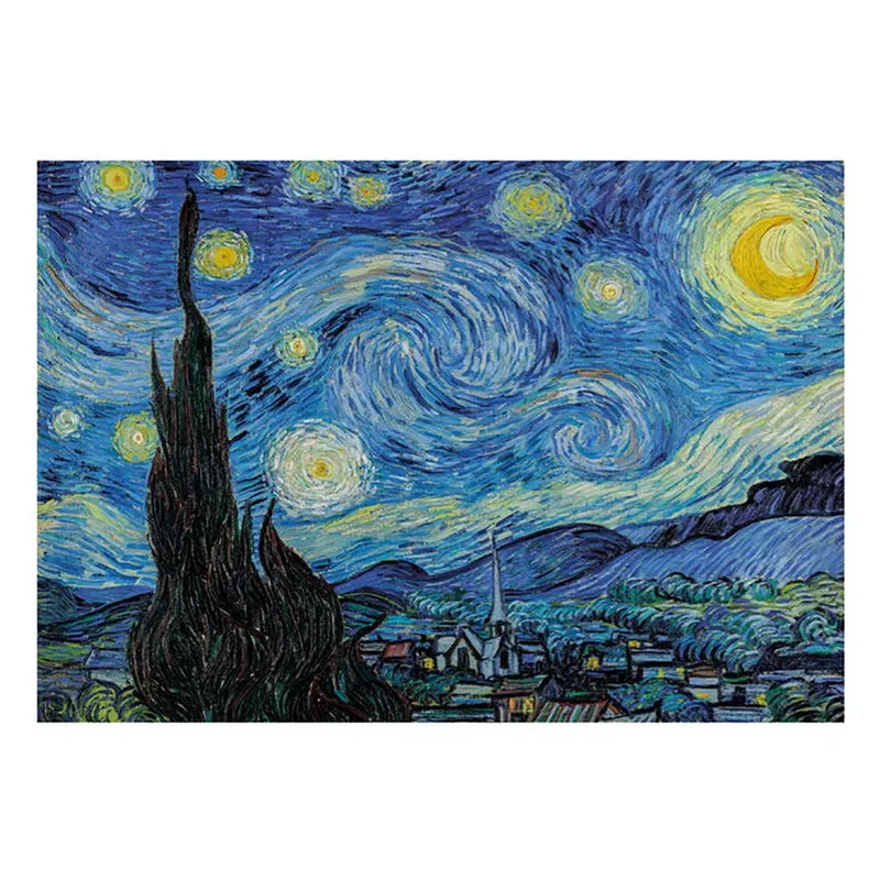 La Noche Estrellada Pussel de Clementoni, édition Multicolore – boîte 2 sur 2