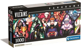 Puzzel - 1000 Stukjes - Disney Panorama Dorp - Vanaf 14 Jaar von Clementoni, Ausgabe Mehrfarbig – Schachtel 1 von 2