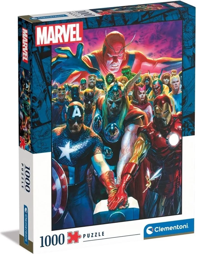 Puzzel - 1000 Stukjes - Disney Thema - Puzzel Voor Kinderen en Volwassenen van Clementoni, editie Multi kleur – doos