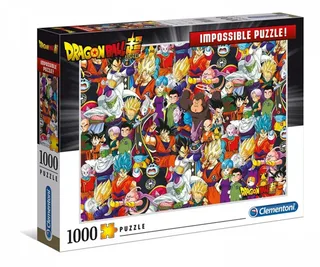 Puzzel - 1000 stukjes - Dragon Ball Super - Impossible - met poster - vanaf 14 jaar van Clementoni, editie Meerkleurig – doos 2 van 2