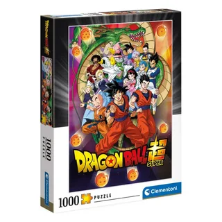 Puzzel - 1000 stukjes - Dragon Ball Super - met poster - Portrait - vanaf 14 jaar van Clementoni, editie Multi kleur – doos 2 van 2
