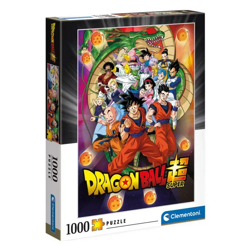 Puzzel - 1000 stukjes - Dragon Ball Super - met poster - Portrait - vanaf 14 jaar van Clementoni, editie Multi kleur – doos 2 van 2