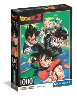 Puzzel - 1000 Stukjes - Dragon Ball Z - Compact Box from Clementoni, Multicolour edition – box 2 of 2