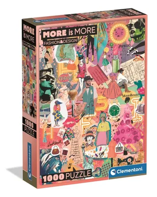 Puzzel - 1000 Stukjes - Fashion & Design - Puzzel Voor Volwassenen de Clementoni, édition Multicolore – boîte 2 sur 2