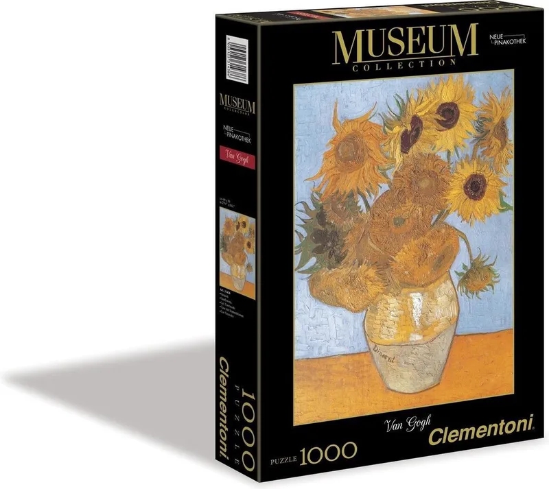 Puzzel - 1000 Stukjes - Girasoli (Museum) - Puzzel Voor Volwassenen van Clementoni, editie Multi kleur – doos