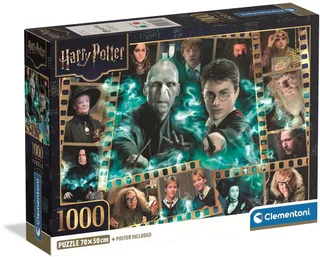 Puzzel - 1000 Stukjes - Harry Potter - Compact Box from Clementoni, Multicolour edition – box 1 of 2