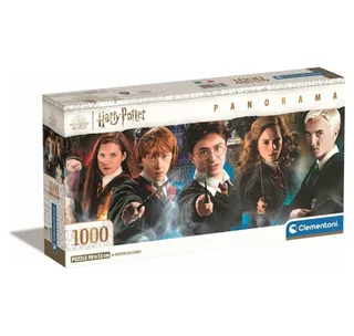 Puzzel - 1000 Stukjes - Harry Potter Panorama from Clementoni, Multicolour edition – box 3 of 3