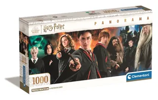 Puzzel - 1000 Stukjes - Harry Potter - Puzzel Voor Volwassenen - Panorama from Clementoni, Multicolour edition – box 2 of 2