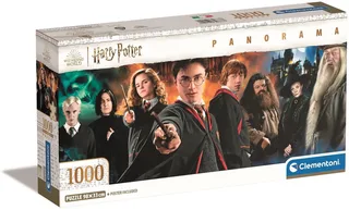 Puzzel - 1000 Stukjes - Harry Potter - Puzzel Voor Volwassenen - Panorama from Clementoni, Multicolour edition – box 1 of 2