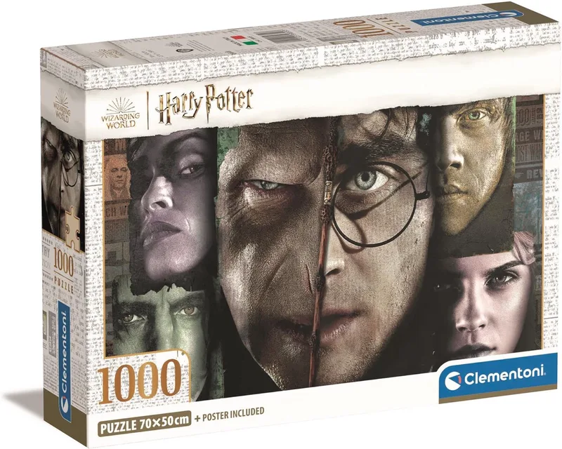 Puzzel - 1000 Stukjes - Harry Potter - Vanaf 14 Jaar van Clementoni, editie Meerkleurig – doos