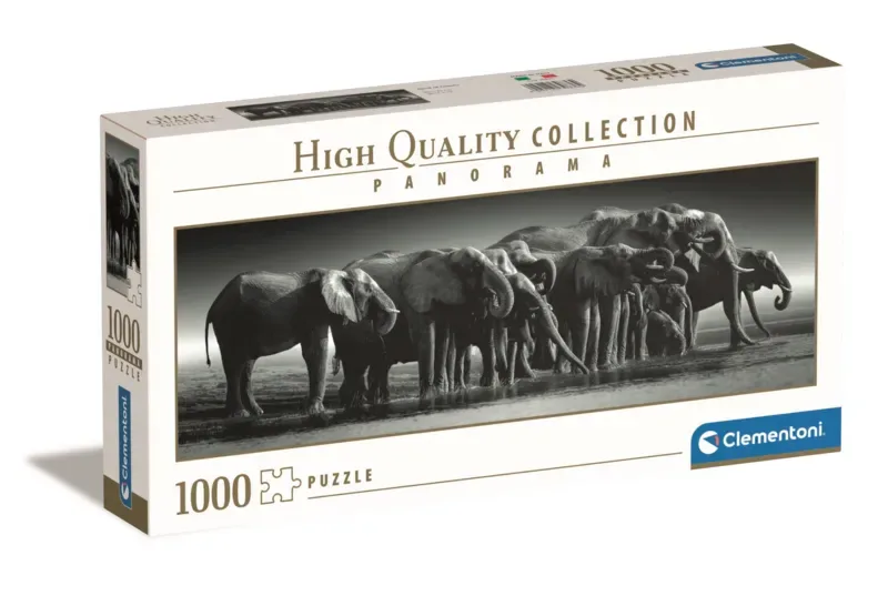 Puzzel - 1000 Stukjes - Herd of Giants - Puzzel Voor Volwassenen - High Quality Collection de Clementoni, édition Multicolore – boîte 2 sur 2