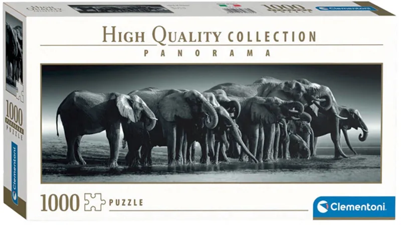 Puzzel - 1000 Stukjes - Herd of Giants - Puzzel Voor Volwassenen - High Quality Collection de Clementoni, édition Multicolore – boîte 1 sur 2