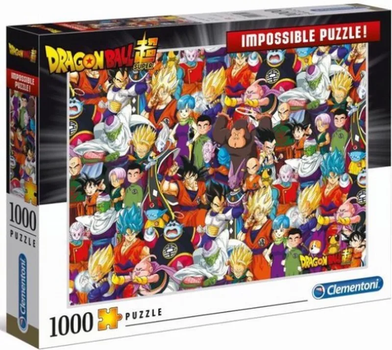 Puzzel - 1000 Stukjes - Impossible Dragon Ball de Clementoni, édition Multi kleur – boîte