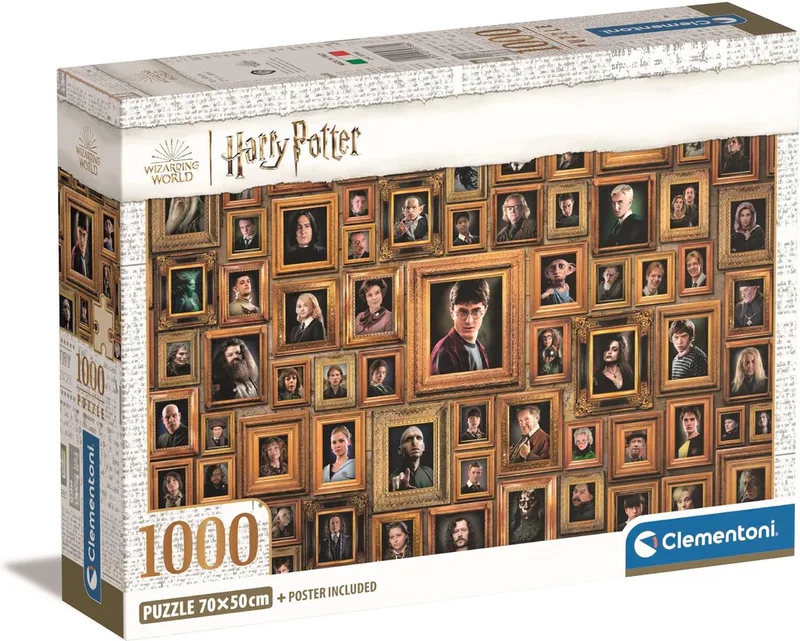 Puzzel - 1000 Stukjes - Impossible Harry Potter from Clementoni, Multicolour edition – box