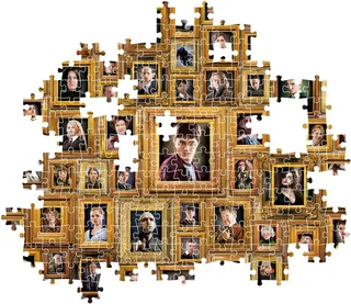 Puzzel - 1000 Stukjes - Impossible Harry Potter von Clementoni, Ausgabe Mehrfarbig – Schachtel 2 von 5