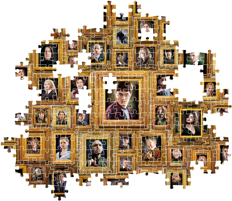 Puzzel - 1000 Stukjes - Impossible Harry Potter von Clementoni, Ausgabe Mehrfarbig – Schachtel 2 von 5