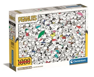 Puzzel - 1000 Stukjes - Impossible Peanuts - Puzzel Voor Volwassenen from Clementoni, Multicolour edition – box 2 of 2