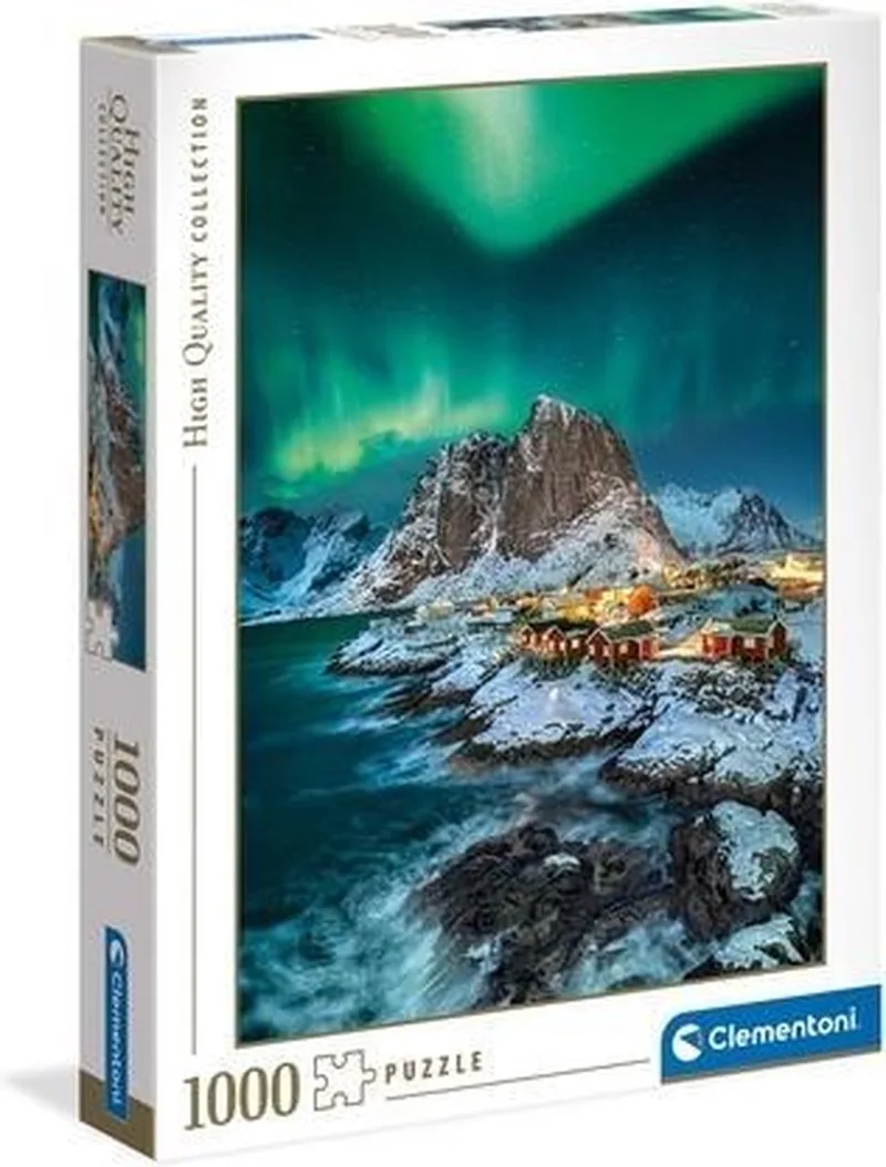 Puzzel - 1000 Stukjes - Lofoten Eilanden - Puzzel Voor Volwassenen - High Quality Collection van Clementoni, editie Multi kleur – doos