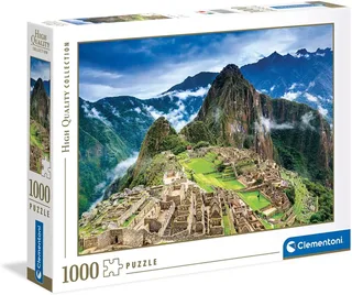 le Puzzle européen Made in Italie Puzzle Le Machu Picchu - 1000 pièces de Clementoni, édition Multicolore – boîte 2 sur 2