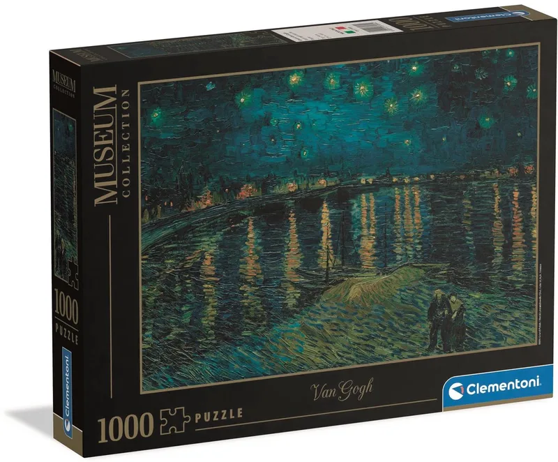 Puzzel - 1000 Stukjes - Museum Orsay Van Gogh - Puzzel Voor Volwassenen from Clementoni, Multicolour edition – box