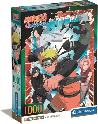 Puzzel - 1000 Stukjes - Naruto - Puzzel Voor Volwassenen - Special Series License van Clementoni, editie Meerkleurig – doos 1 van 2