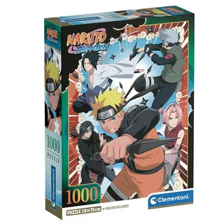 Puzzel - 1000 Stukjes - Naruto - Puzzel Voor Volwassenen - Special Series License van Clementoni, editie Meerkleurig – doos 2 van 2