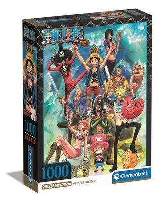 Puzzel - 1000 stukjes - One Piece - Anime - High Quality Series van Clementoni, editie Meerkleurig – doos 2 van 2