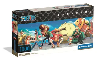 Puzzel - 1000 Stukjes - One Piece Panorama - Puzzel Voor Volwassenen de Clementoni, édition Multicolore – boîte 2 sur 2