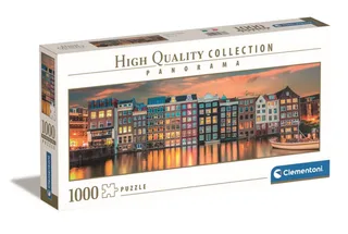 Puzzel - 1000 Stukjes - Panorama Bright Amsterdam - Puzzel Voor Volwassenen - High Quality Collection von Clementoni, Ausgabe Mehrfarbig – Schachtel 2 von 2