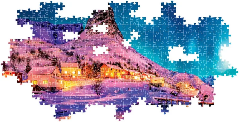 Puzzel - 1000 Stukjes - Panorama Nacht/Landschap - Puzzel Voor Volwassenen - High Quality Collection von Clementoni, Ausgabe Mehrfarbig – Schachtel 5 von 5