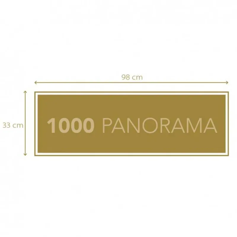 Puzzel - 1000 Stukjes - Panorama Thames - Puzzel Voor Volwassenen - High Quality Collection von Clementoni, Ausgabe Mehrfarbig – Schachtel 5 von 6