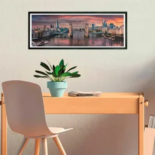 Puzzel - 1000 Stukjes - Panorama Thames - Puzzel Voor Volwassenen - High Quality Collection von Clementoni, Ausgabe Mehrfarbig – Schachtel 4 von 6
