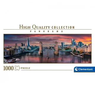 Puzzel - 1000 Stukjes - Panorama Thames - Puzzel Voor Volwassenen - High Quality Collection von Clementoni, Ausgabe Mehrfarbig – Schachtel 6 von 6