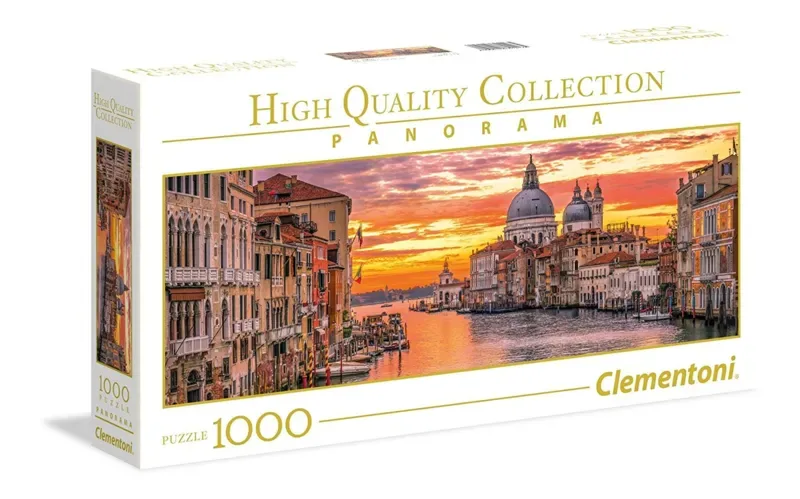 Puzzel - 1000 Stukjes - Panorama The Grand C. Compact - Puzzel Voor Volwassenen van Clementoni, editie Meerkleurig – doos 2 van 2