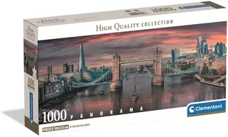 Puzzel - 1000 Stukjes - Panorama Theems - Puzzel Voor Volwassenen - High Quality Collection van Clementoni, editie Meerkleurig – doos 1 van 2