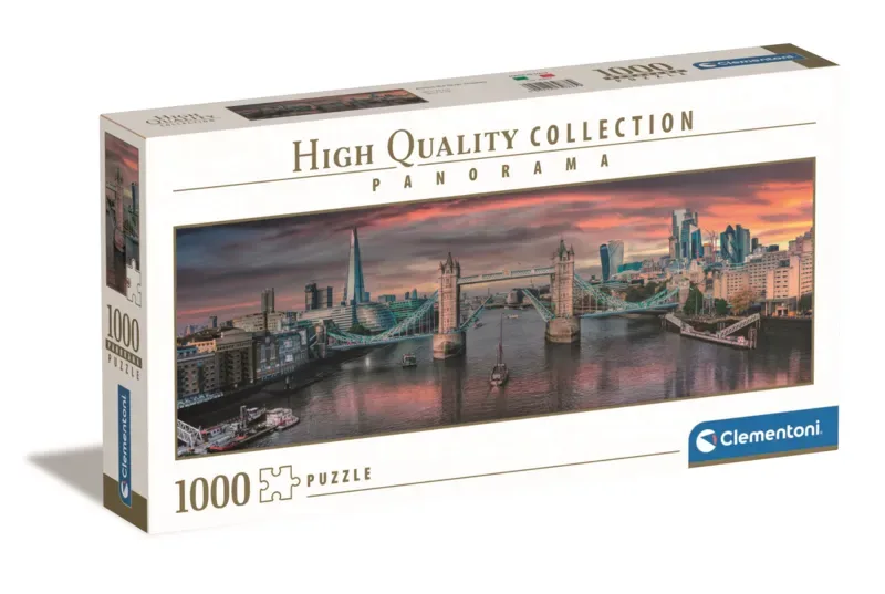 Puzzel - 1000 Stukjes - Panorama Theems - Puzzel Voor Volwassenen - High Quality Collection van Clementoni, editie Meerkleurig – doos 2 van 2