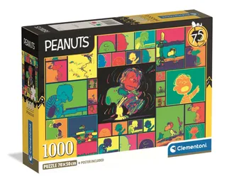 Puzzel - 1000 Stukjes - Peanuts 2025 Compact Box from Clementoni, Multicolour edition – box 2 of 2