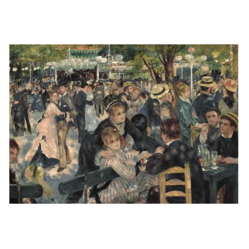 Puzzel - 1000 Stukjes - Renoir: Bal du Moulin de la G.M. - Puzzel Voor Volwassenen van Clementoni, editie Meerkleurig – doos 2 van 2