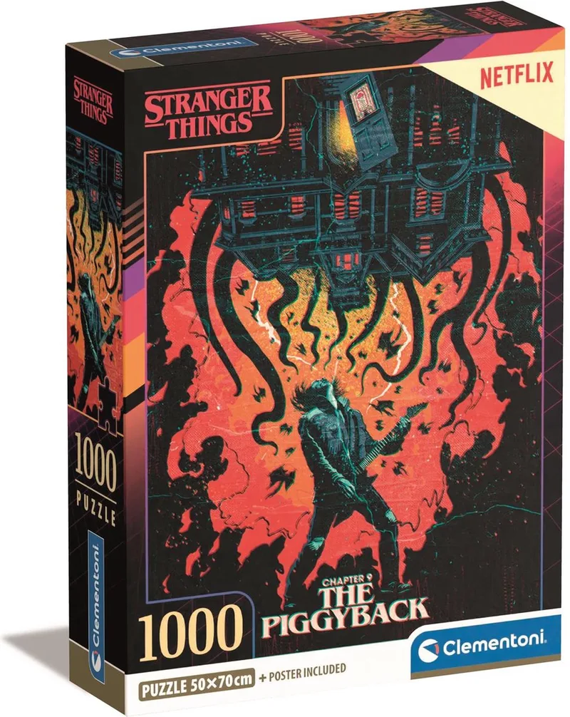Puzzel - 1000 Stukjes - Stranger Things from Clementoni – box